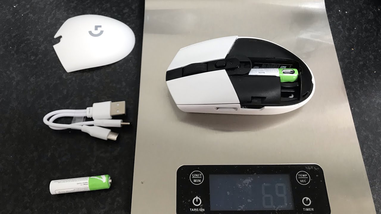G305 with rechargeable USBC AAA battery YouTube