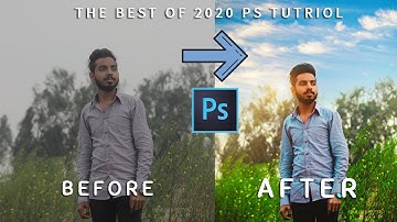 How to Easily and Quickly change a Sky in Photoshop CC #2020  Urdu \ Hindi
