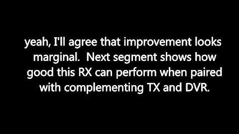 Fat Shark 1G3 RX module with different TX and new DVR