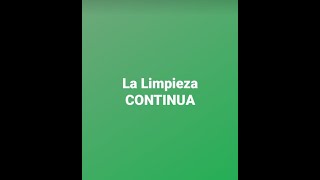 La Limpieza CONTINUA (Redes Sociales)