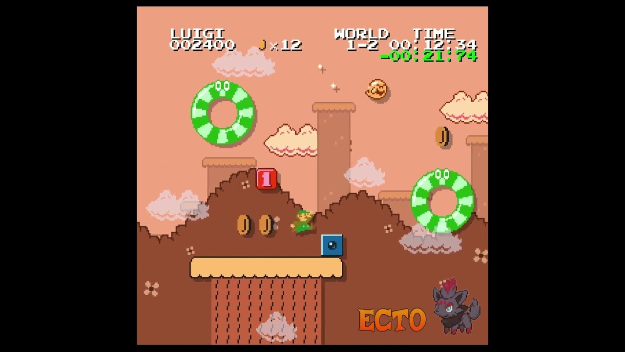 Super Mario Bros Remastered - VS Gold Boo (Special 1-2)