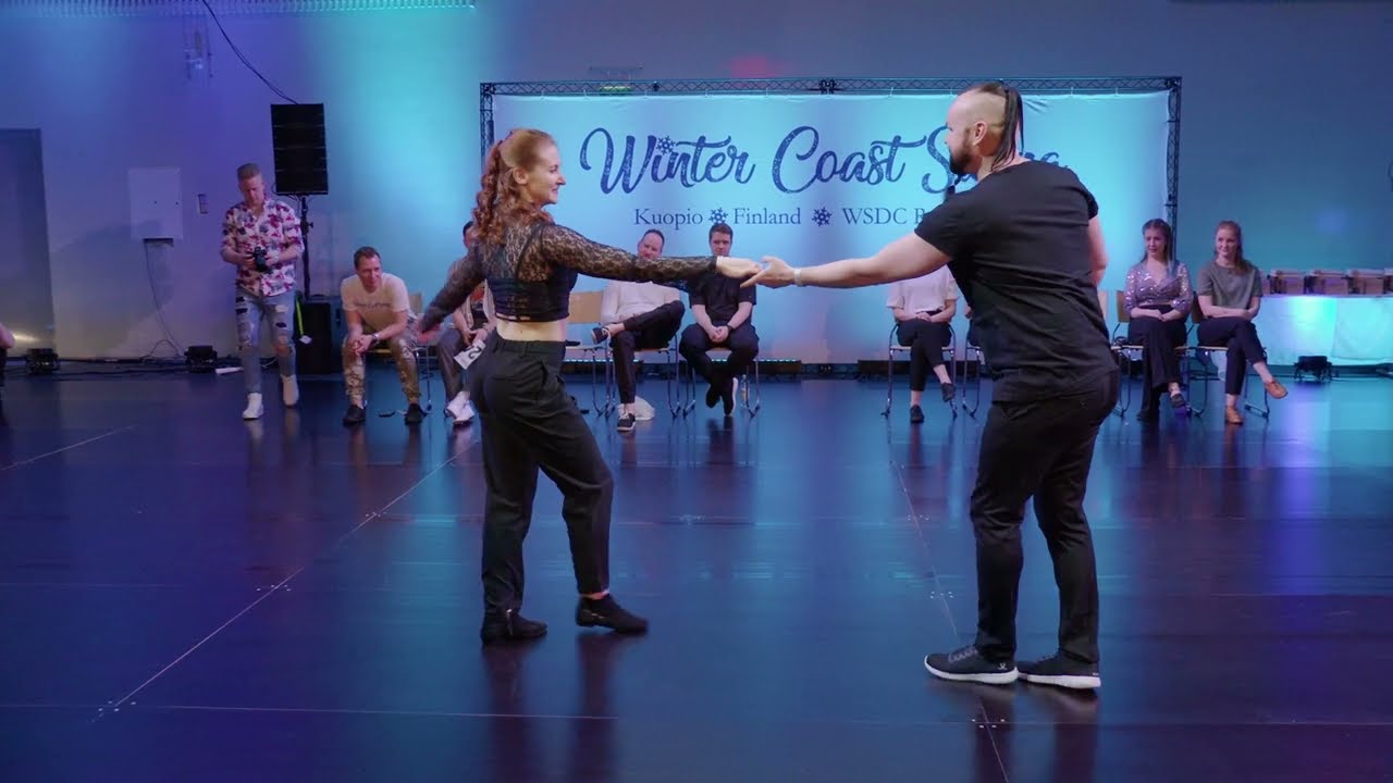 Raine Salo and Annika Välimaa - All Stars Finals -  Jack and Jill - Winter Coast Swing