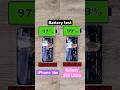 Apple iPhone 16e vs Samsung Galaxy S25 Ultra battery test!