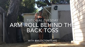 Hula Hoop Trick: Arm Roll Behind The Back Toss