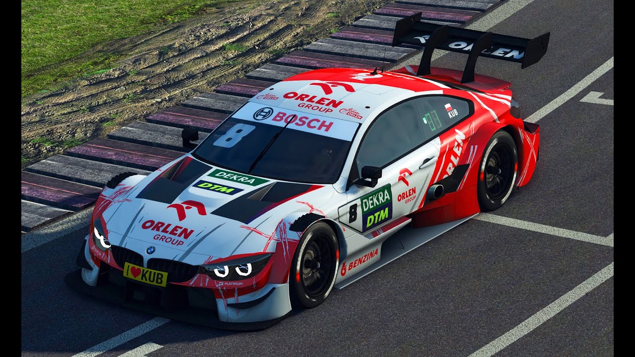 Assetto Corsa Robert Kubica Onboard Bmw M4 Dtm Orlen Team Art