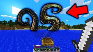 SOMETHING IS LIVING IN THE MINECRAFT WATERS...
