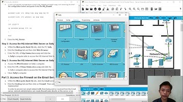 7.4.2.4 Packet Tracer - Server Firewalls and Router ACLs || Muzib Muzakar_IF-7A
