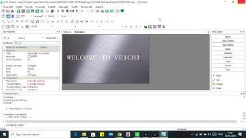 VEICHI Vi10 4.3 INCH HMI PROGRAM DOWNLOAD VIA USB