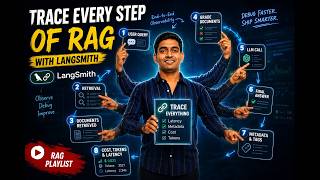 RAG #18: Debug / Trace  Any RAG Pipeline Using LangSmith #rag