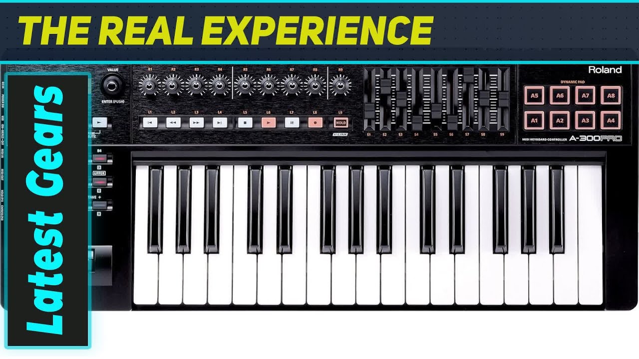 Roland A-300PRO MIDIキーボード Roland A-300PRO USB/MIDI Keyboard Controller, 32-Key | zZounds