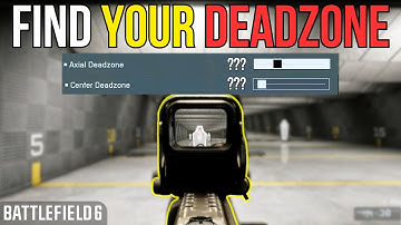 Find YOUR *PERFECT DEADZONE* in Battlefield 6 - Axial & Center Deadzone Explained