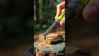 Tiny Wood Rasp Shaves Real Wood ⚙️ #shorts #BlackGlove #MiniWoodRasp #MiniTools #Woodworking