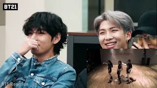 bts reaction to Blackpink _'불바야(Bombayah) 'Dance practice video