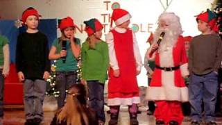 Caitlin School Christmas Program 2010 Part #1