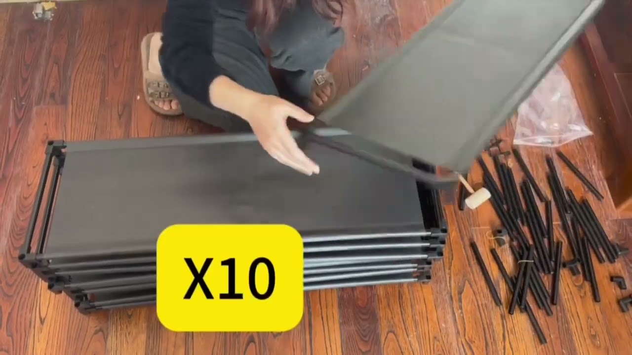 10-Tier Shoe Rack - Large Capacity 50 Pair