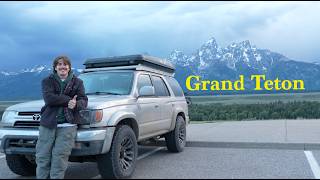 48 hours alone in Teton National Park | Solo camping and Fishing Update