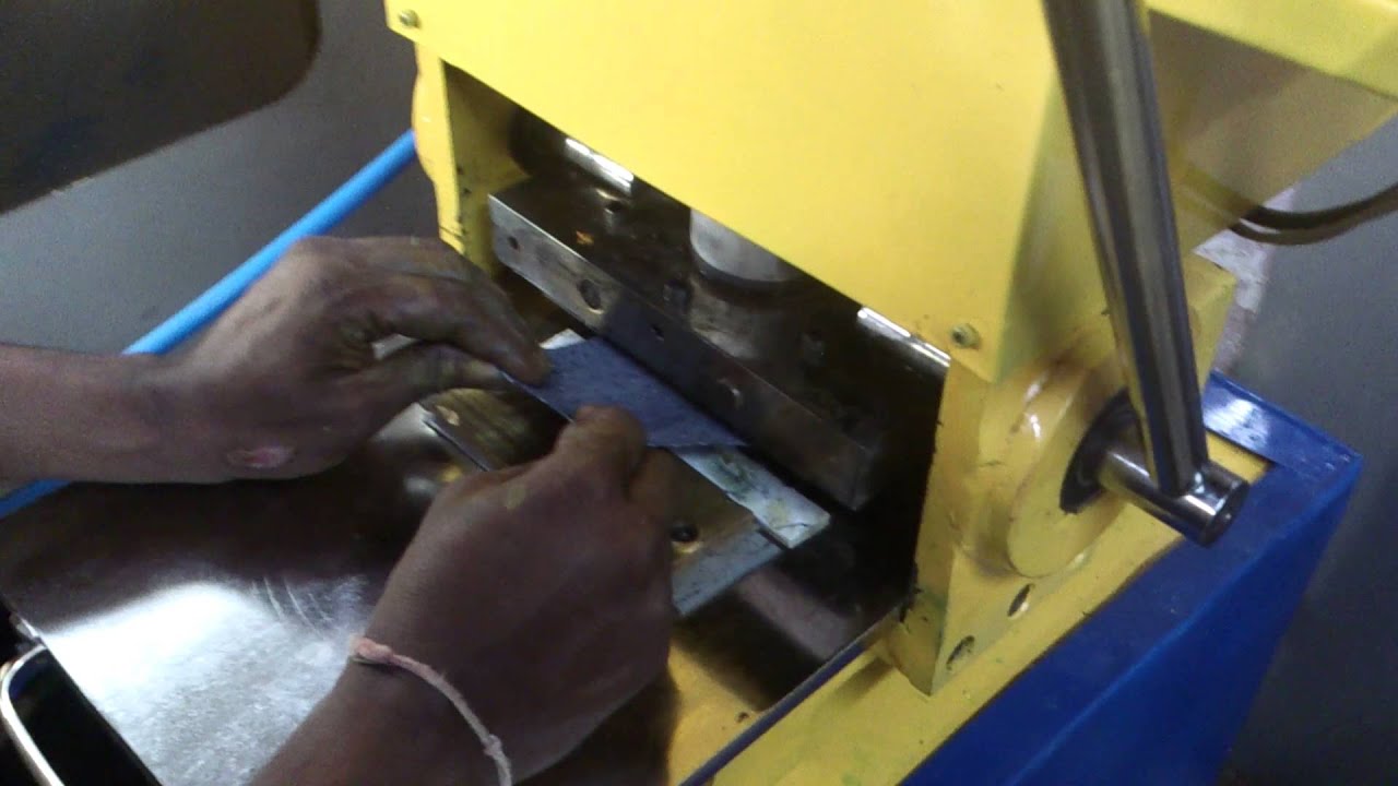 rubber embossing machine from nandi engineers-ph-0251-6480245 - YouTube