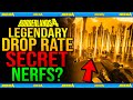 SECRET Legendary Loot Drop NERF in Borderlands 4? TEST!