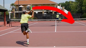 DESTROY High Balls With Your Two Handed Backhand!