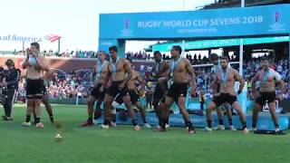 New Zealand All Blacks Men's Sevens Rugby HAKA!!