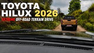 Toyota Hilux 2026 POV Drive | Tackling Narrow & Broken Off-Road Roads