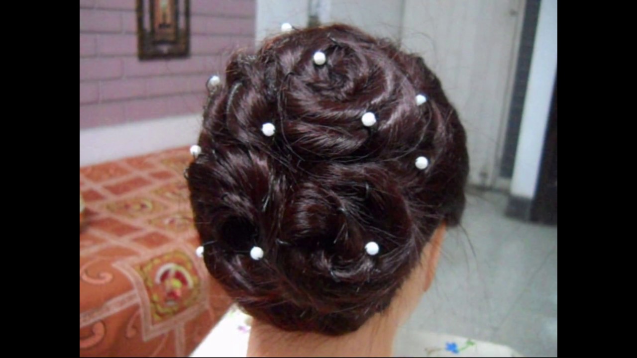 this rose flowers updo is Rukku's new favourite spring hairstyle – HairStyle  Rukku