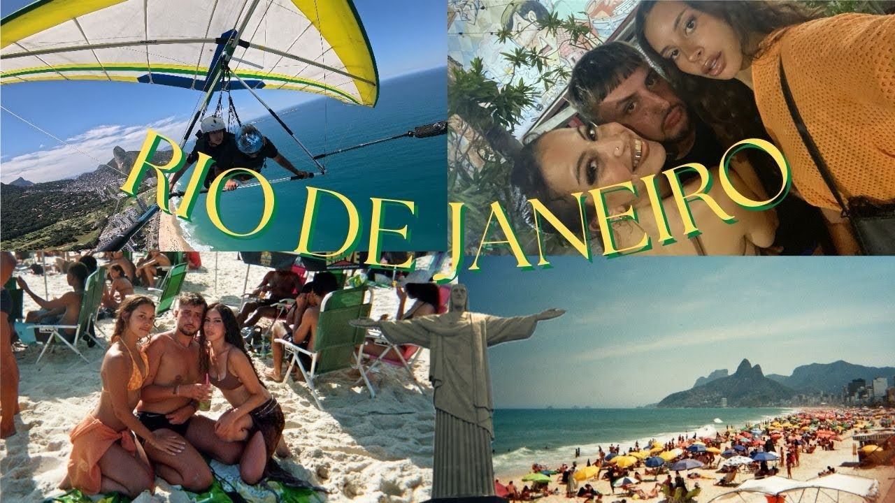 VLOG BRÉSIL #3 | RIO DE JANEIRO 🇧🇷 (delta plane, caïpi, et visites entre copains)