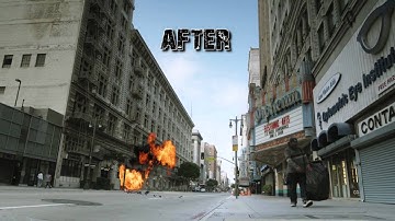 My 1st After Effects Project: A Street Bomb