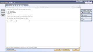 3-1 Inputting Symbols into MyMathLab
