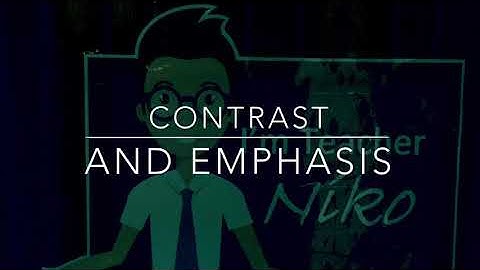 Contrast and Emphasis (types of contrast)