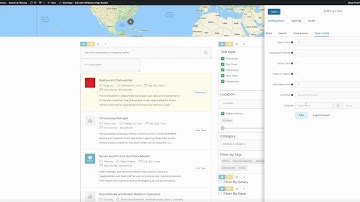 WP Job Manager - Search and Filtering (Type Config Tab Overview)