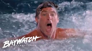 3 BIG SEA RESCUES! Can They Save Them All from Drowning? | Baywatch Remastered