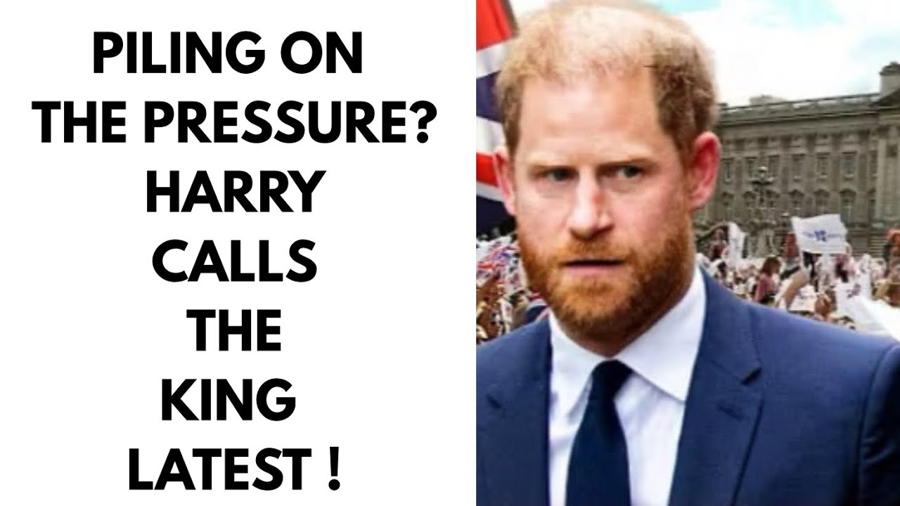 HARRY RINGS THE KING - LATEST 