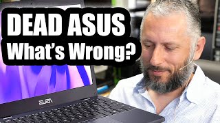 Asus Laptop Repair No Power. Guess what the problem is.