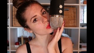 ASMR 8 minutes kissing sounds straight for relaxation