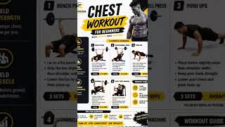 beginners chest workout plan #ytshorts #motivation#gymmotivation