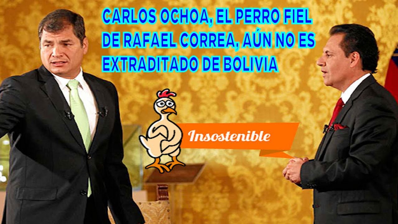 ⁣CARLOS #OCHOA, PERRO FIEL DE RAFAEL #CORREA, AÚN NO ES EXTRADITADO DE #BOLIVIA P Q PAGUE SUS ROBOS