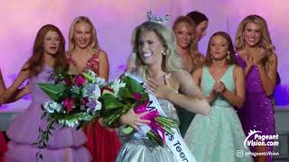 2025 Miss Missouris Teen Crowning Moment - Greta Clark