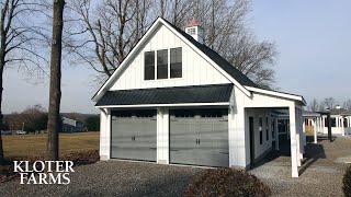 24x24 Concord Garage Build | Custom Garage Time Lapse Timelapse Cape Style Garage 64 500 Materials And Labor