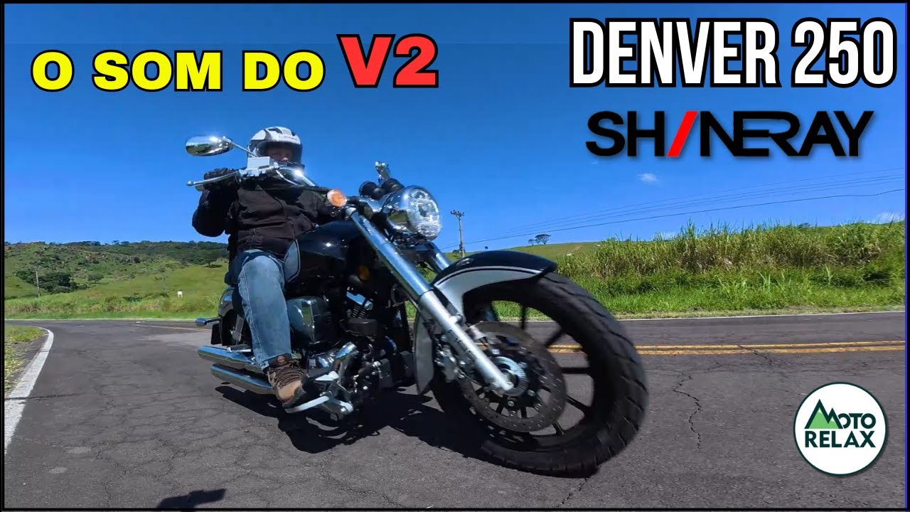 DENVER 250 SHINERAY | O BELÍSSIMO SOM DO MOTOR V2