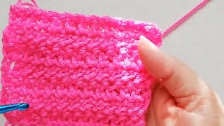 Herringbone crochet stitch left hand version Crochet Nuts