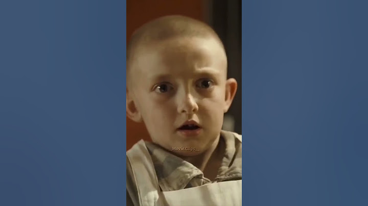 Intense scene from The Boy In Striped Pyjamas