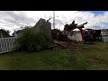 Timelapse | Garage Demolition with Mini Excavator