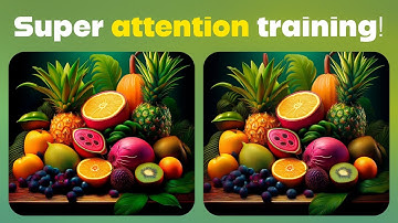 [6] Spot The Difference,  Find The Difference. Find 4 Differences in 60 Seconds. Three Puzzles