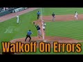 MLB Walkoff On Errors