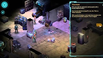 Shadowrun Returns: Decker Rescues Gino