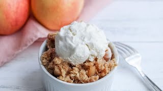 Old-Fashioned Apple Crisp