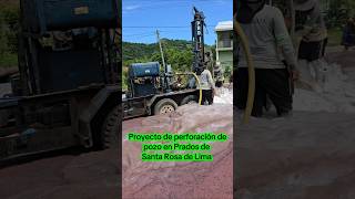 Perforación de pozos en El Salvador 🇸🇻 #elsalvador #agua #pozos
