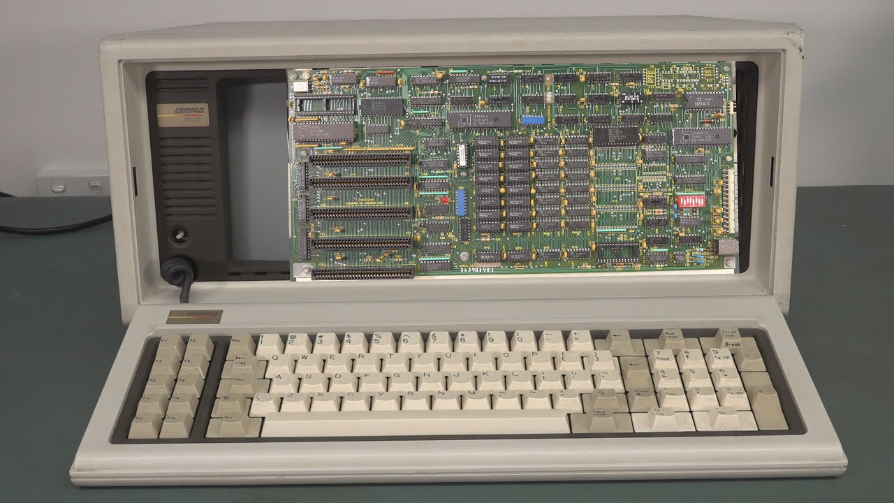 EEVblog 1348 World s First IBM Compatible PC The Compaq Portable EEVblog 1348 World s First IBM Compatible PC The Compaq Portable