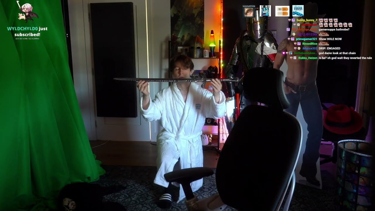 Aethel Getting Ready for the WoW Raid